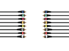 Omnitronic Snake-Kabel 8Xrca/8Xrca 15M