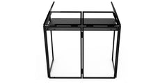 Audibax Foldable DJ Booth inc White / Black Lycra + Carry Bag