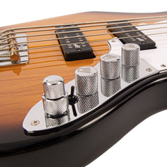 Fret King Perception Custom 5 String Bass - Original Classic Burst