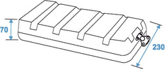 Roadinger Plastic-Rack Kr-19, 4U, Dd, Black
