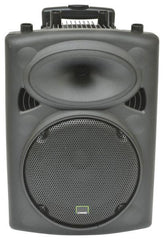 QTX QR10PA Portable Battery PA Sound System USB MP3 Inc Wireless Mic & Cover