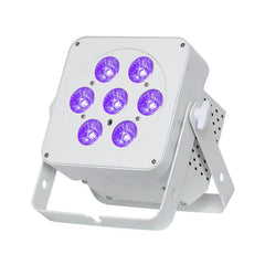 LEDJ Slimline 7HEX6 RGBWAUV (boîtier blanc)