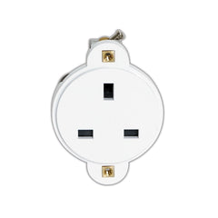 Robolights Insert de prise 13 A, blanc (13APS/W)