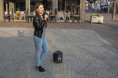 DAP PSS-106 Battery Speaker with Wireless Handheld Mic