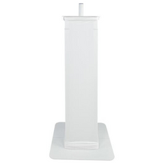 Thor Single White 1.5M Podium Stand inc Bag and White/Black Lycra Scrim *B-STOCK*