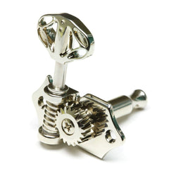 Graphtech Open Back Acoustic 3+3 Skeleton Button - Nickel