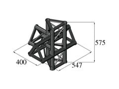 Alutruss Trilock S-Pat-51 5-Way Piece \/