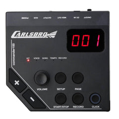 Carlsbro CSD100 Digitales Schlagzeug-Set elektrisch, Übungsstäbe, Kopfhörer *B-Ware 