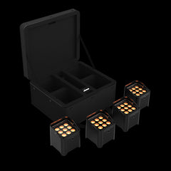 Chauvet DJ Freedom Par Q9 X4 LED Wireless Battery Uplighter