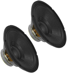 2x Monacor 12" Speaker Driver 200W PA System Woofer Cabinet Self Build