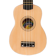 Laka Rainbow Series Ukulele & Bag - Natural