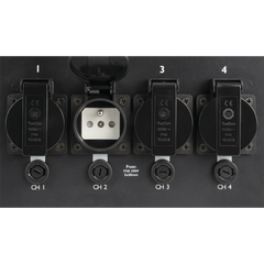 Showtec TED Pack CEE 7/5 4ch Dimmer Pack LED Incandescent DMX