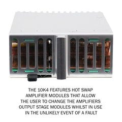 Zenith 10K4 4 x 2500W Amplifier