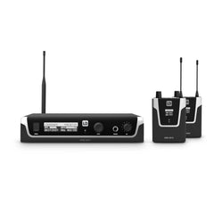 LD Systems U505 IEM BUNDLE In-Ear Monitoring System with 2 x Bodypack - 584 - 608 MHz