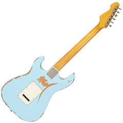 Vintage V6 Usa Proshop Unique Guitar -blugcaster - Laguna Blue