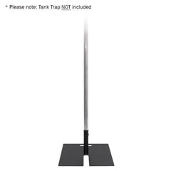 Elumen8 1m Aluminium Tube 48mm Lighting Pole Scaff Bar