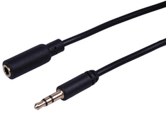 Pro Signal Stereo 3.5mm Jack Plug to Jack 3.5mm Socket Extension Lead 10m