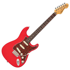 Vintage V60 Coaster Electric Guitar Pack - Gloss Red