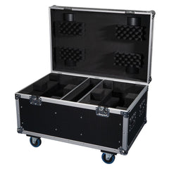 4x Elumen8 Evora 740ZP Zoom Wash Bundle inkl. Flightcase