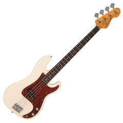 Vintage V40 Coaster Series Bass Guitar - Vintage White