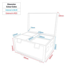 Equinox Quad Spark Stream Flightcase