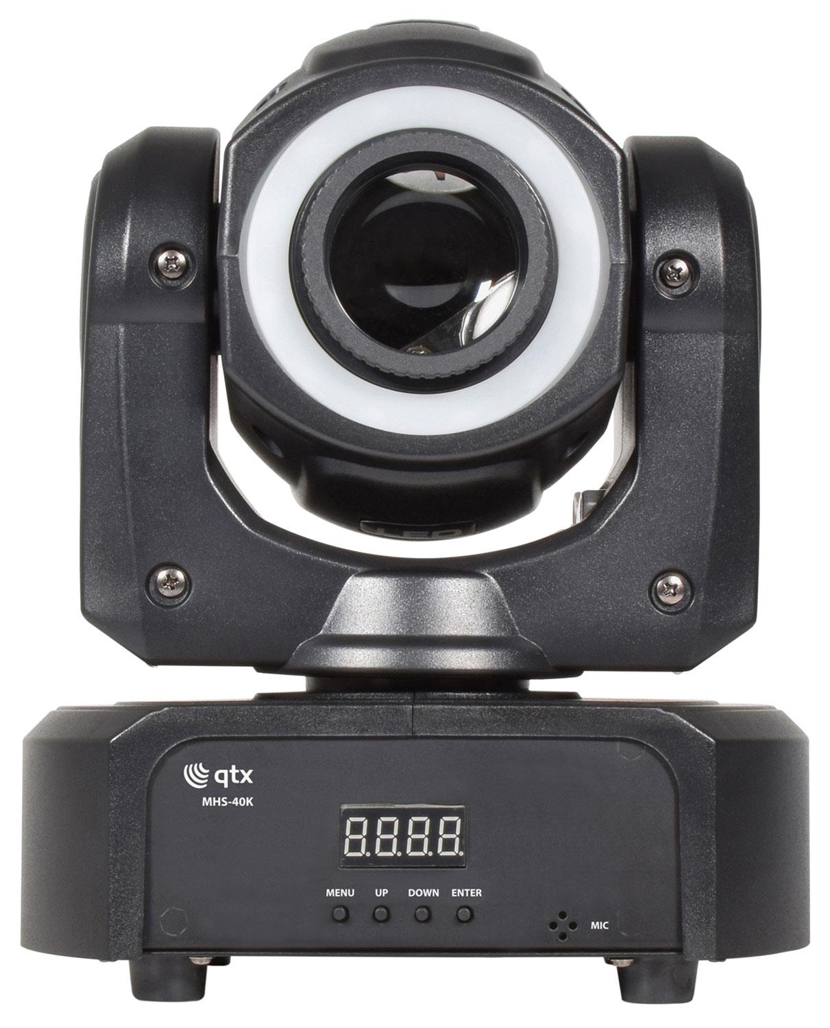QTX MHS-40K: 40W Kaleidoscope Beam LED Moving Head – Simply Sound and ...