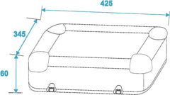 ROADINGER CD-Hülle ALU Cameo Style ** - Ausverkauf