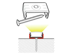 Eurolite Mounting Bracket For U-Profil 20Mm Plastic