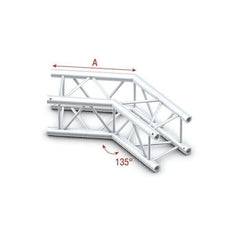 Milos Corner 135� Pro-30 Square G Truss