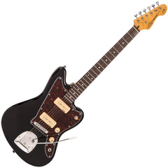 Vintage V65 Electric Guitar With Vibrato - Gloss Black
