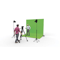 Wentex P&amp;D Chromakey Rideau 590(l) x 300(h) Molton 300 g/m2