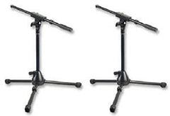 2x Heavy Duty Microphone Boom Stand (Short)