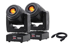 2x Pack de spots à tête mobile Equinox Fusion 100 