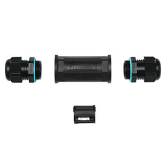 Hylec Inline TeeTube Connector 5-Pole 8-17mm TTK25BKSD