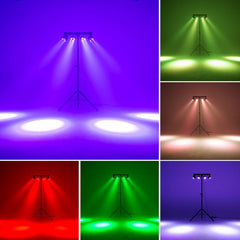 2x Thor Partybar Eco, LED Lighting Effects Bar
