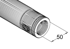 Tuyau à verrouillage rapide Alutruss Singlelock Sp-1000