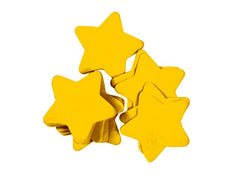 Confettis étoiles métalliques 55x55mm, doré, 1kg