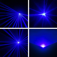Kam iLink 750B Laserlicht 500 MW blauer Lichteffekt inkl. IR-Fernbedienung