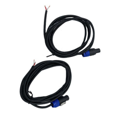 2x Roar Speakon auf Bare Wire 3M-Lautsprecherkabel