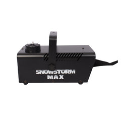 2x Snowstorm Max 500W Snow Machine inc 5L Snow Fluid & Wireless Remote Control
