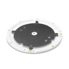 Gravity GSSWBSET1W Support d'enceinte Base ronde Blanc