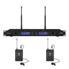 IMG Stageline TXS-626KIT4 Dual Lapel Tie Clip Wireless Mic System (CH38)