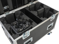 ROADINGER Flightcase HIGHLINE 4x LED IP TMH-H420 WASH