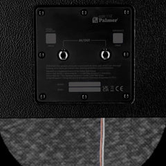 Palmer CAB 112 BX Leerer Gitarrenlautsprecherschrank 1 x 12, offene Rückseite