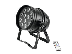 LED PAR-64 QCL 12x8W floor bl