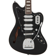 Vintage Revo Series Surfmaster Quad Guitar - Boulevard Black