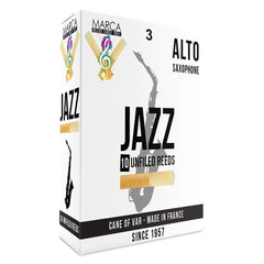 Marca Reed Saxophone Alto Jazz - Unfiled 3 - Pk Of 10