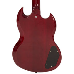 Vintage Vs6 L/hand Guitar- Cherry Red
