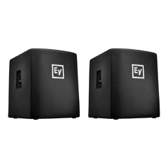 2x Electro-Voice (EV) ELX200-18SP Padded Covers