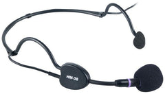Proel HCM38SE 3,5-mm-Klinken-Kondensator-Headset-Mikrofon, schwarzes Kopfbügel-Wireless-System